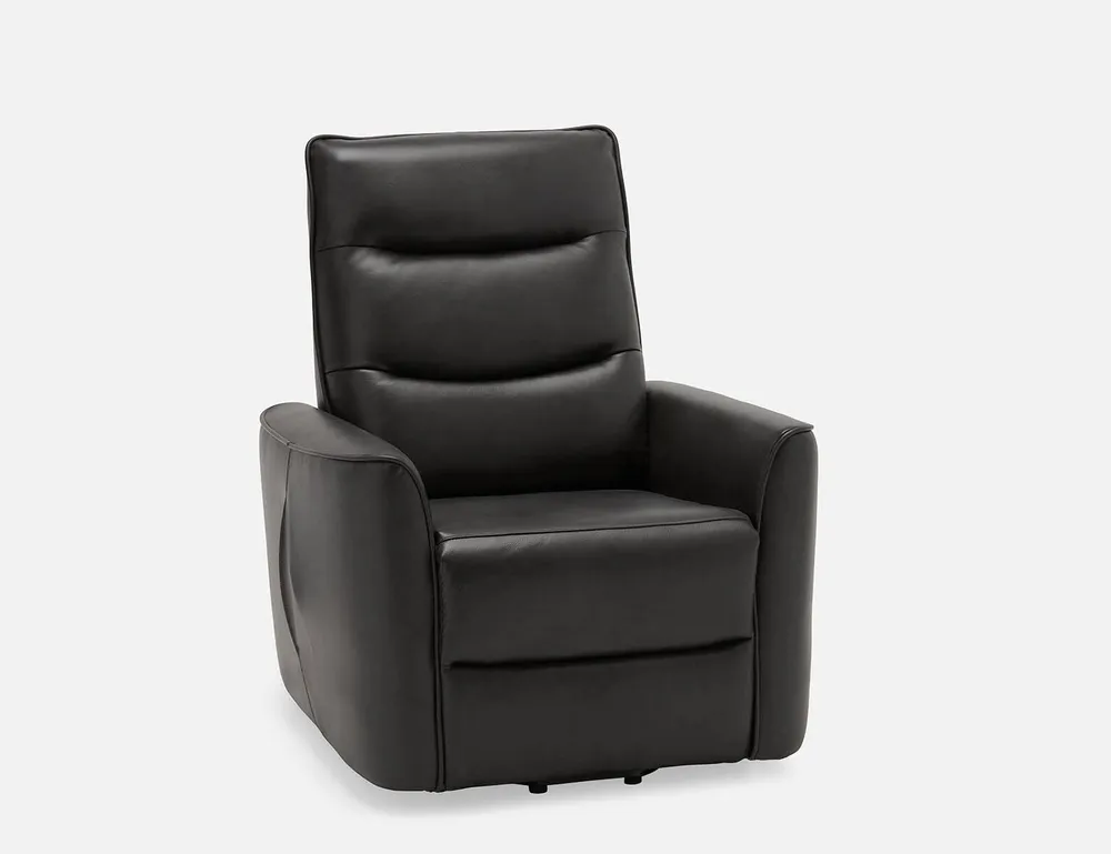 Structube PABLO Power Lift Reclining Leather Armchair