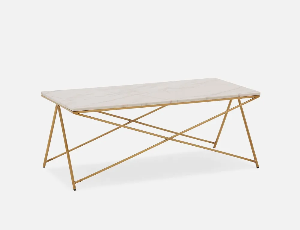 ETTA marble coffee table 120 cm