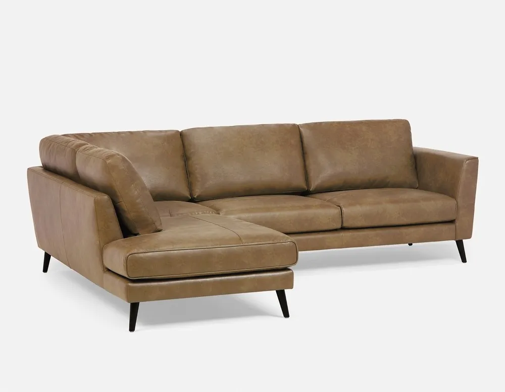 JEROME left-facing sectional sofa