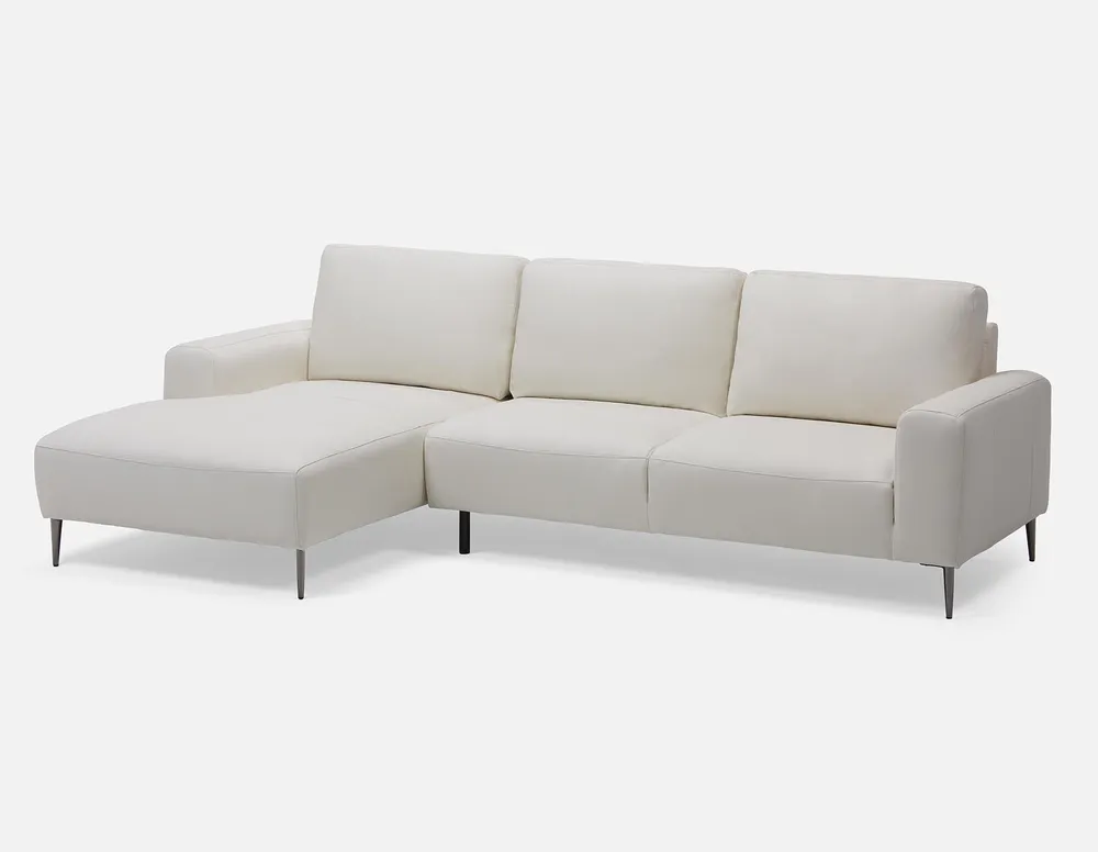 SABRINA left-facing sectional sofa