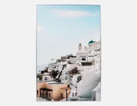 SANTORINI III framed giclée 80 cm x 120