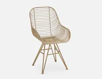 ESTER iron dining armchair