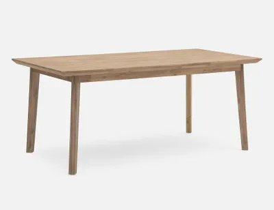 KABBANN acacia wood dining table 180 cm