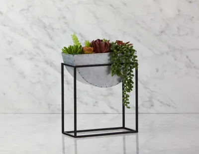 PASDEAU artificial potted plant with stand cm