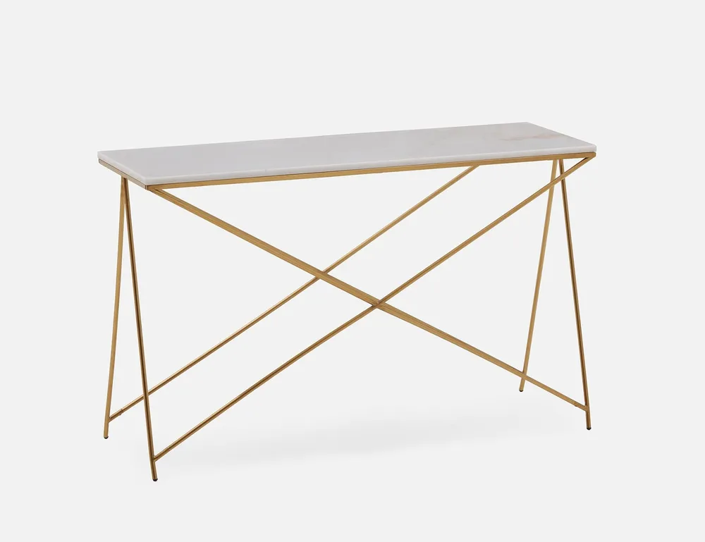 ETTA marble console table 120 cm