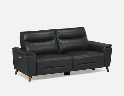 AURELIE leatherette power reclining sofa