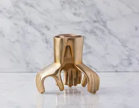 DOIGTS aluminum vase 18 cm