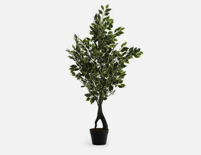 FICUS TREE artificial potted plant 120 cm
