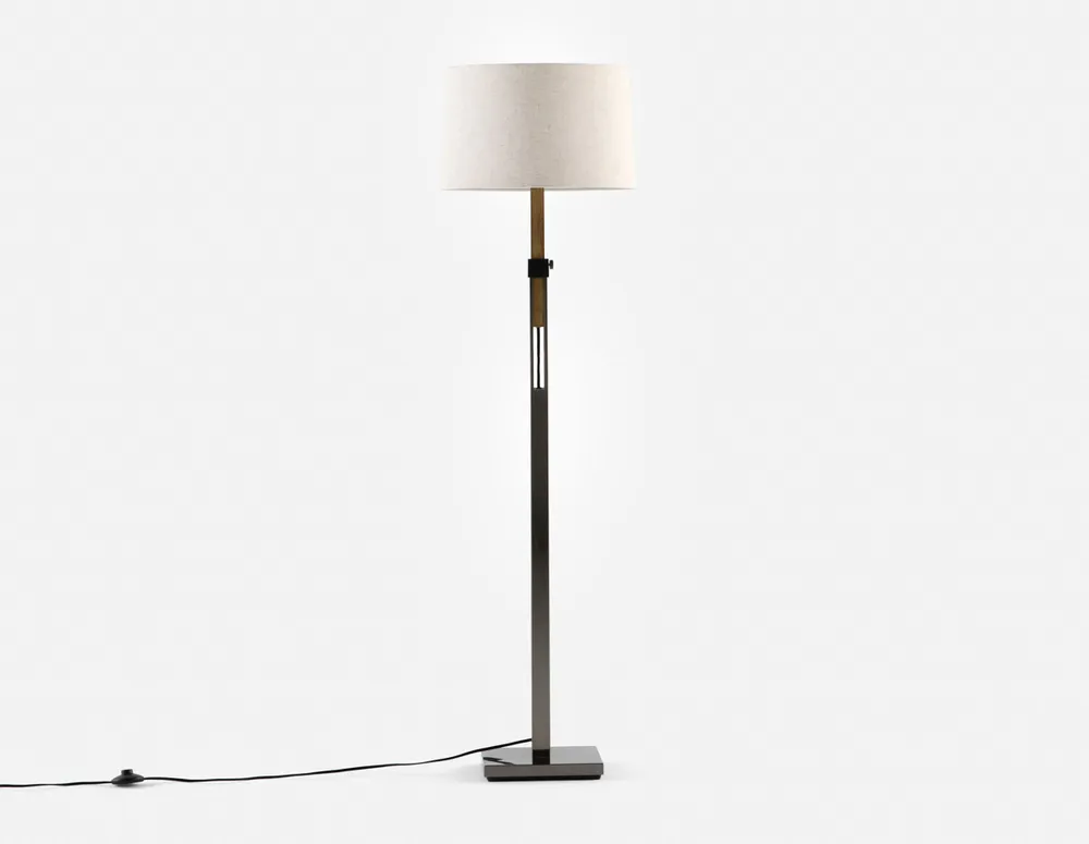 PRATO adjustable floor lamp 141 cm to 164 cm height