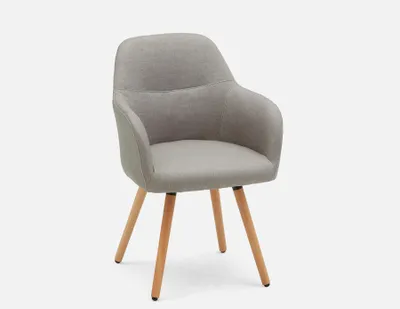 ALICIA solid beech wood dining armchair