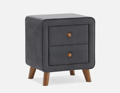 SHANY velvet nightstand table 51 cm