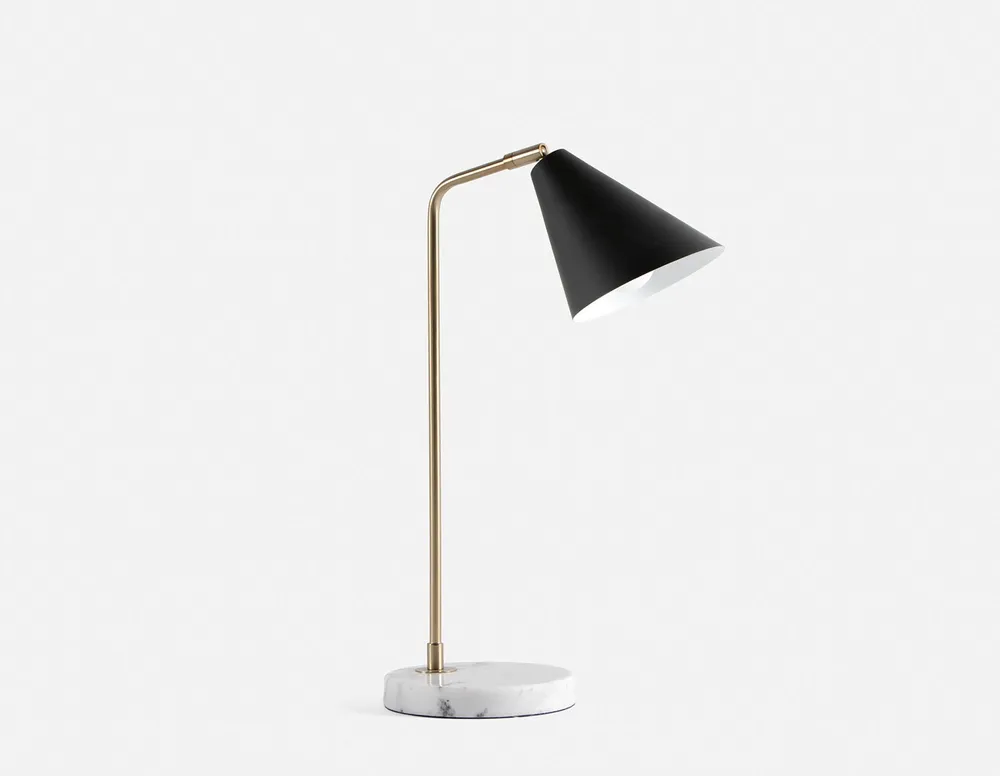 SAKINA table lamp with marble base 54 cm height