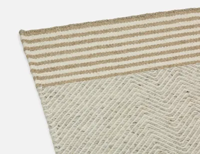 NIRO handwoven wool and viscose rug 305 cm x 366