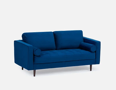 KINSEY velvet loveseat