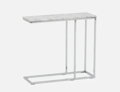 LEONARDO marble end table 70 cm