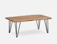 RENO solid acacia wood coffee table 120 cm