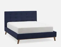 CARME tufted upholstered king bed