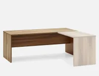 FRANKE walnut veneer desk 200 cm