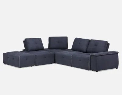 KAMEO modular sectional sofa with movable backrests