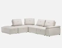 KAMEO modular sectional sofa with movable backrests