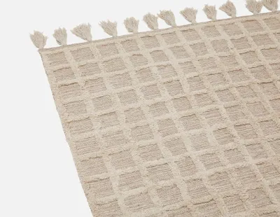 RENATA woven cotton rug cm x 183 cm