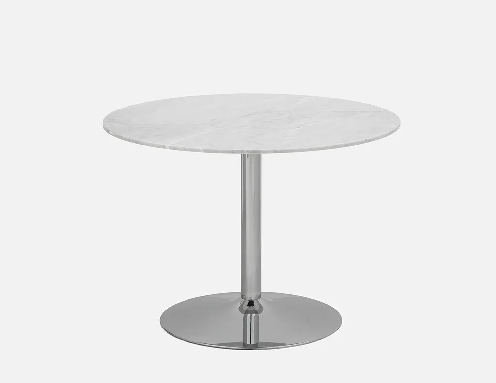 MARTINI round marble dining table 106 cm