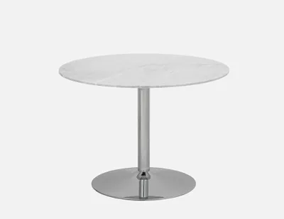MARTINI round marble dining table 106 cm