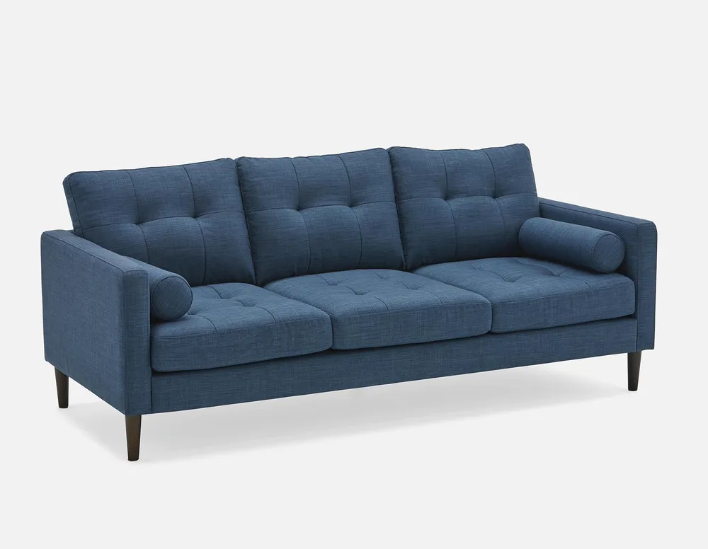 GRADY tufted 3-seater sofa