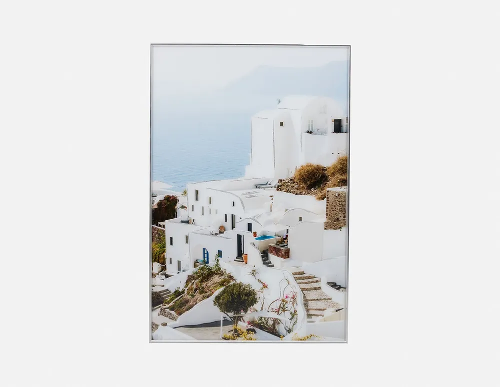 SANTORINI II framed giclée 100 cm x 150