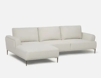 VICTOR left-facing sectional sofa