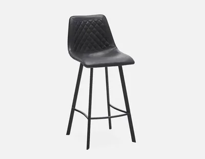 MALI bar stool with backrest 76 cm