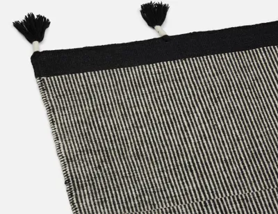 TENAVI handwoven wool and cotton rug 183 cm x 274 cm