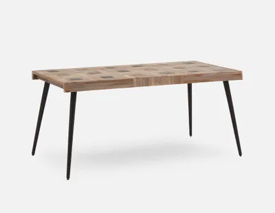 SARLA recycled teak dining table 160cm