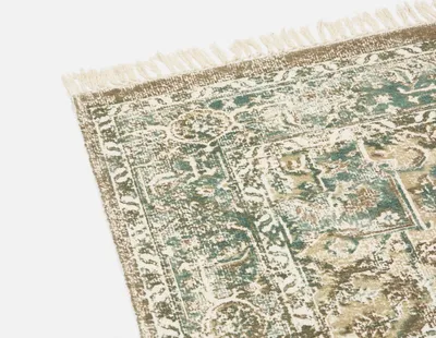THIAGO handwoven cotton and polyester rug 183 cm x 274 cm