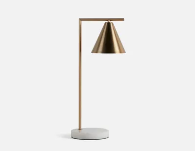 SASAKI marble base desk lamp 56 cm height