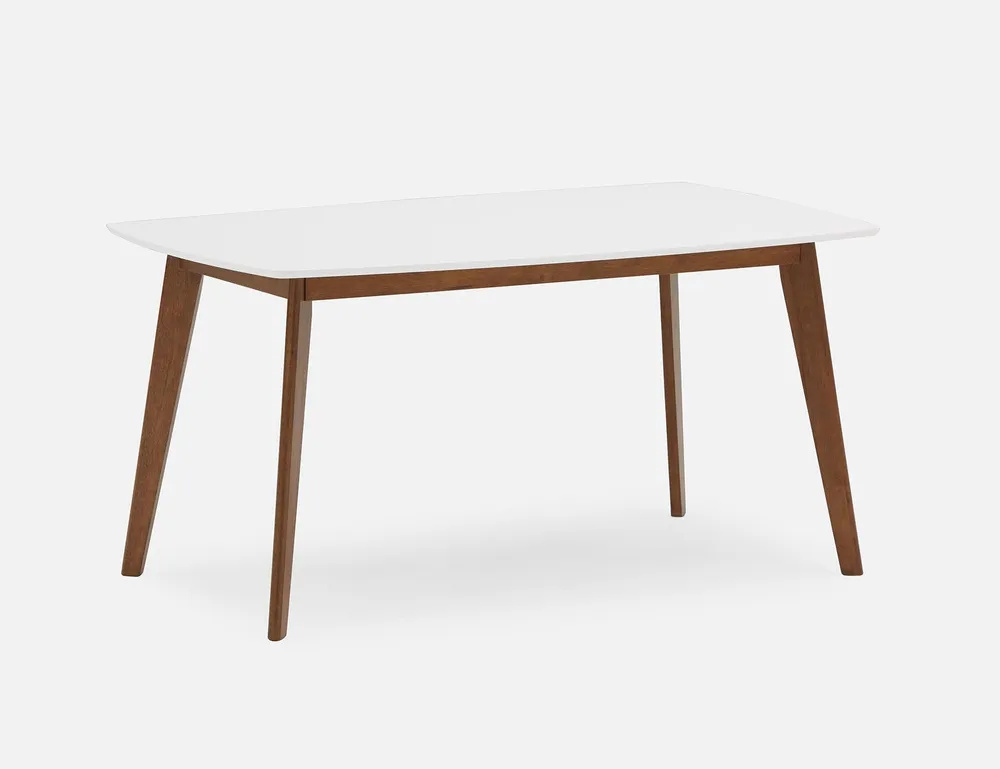 JUHANA dining table with lacquered top 150 cm