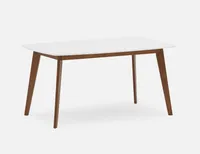 JUHANA dining table with lacquered top 150 cm