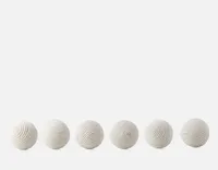 BALZ set of 6 decorative balls 8 cm