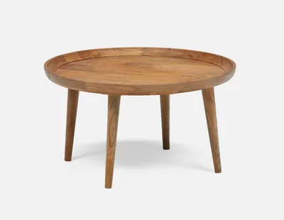 SAMARA 100 % mango wood coffee table 80 cm