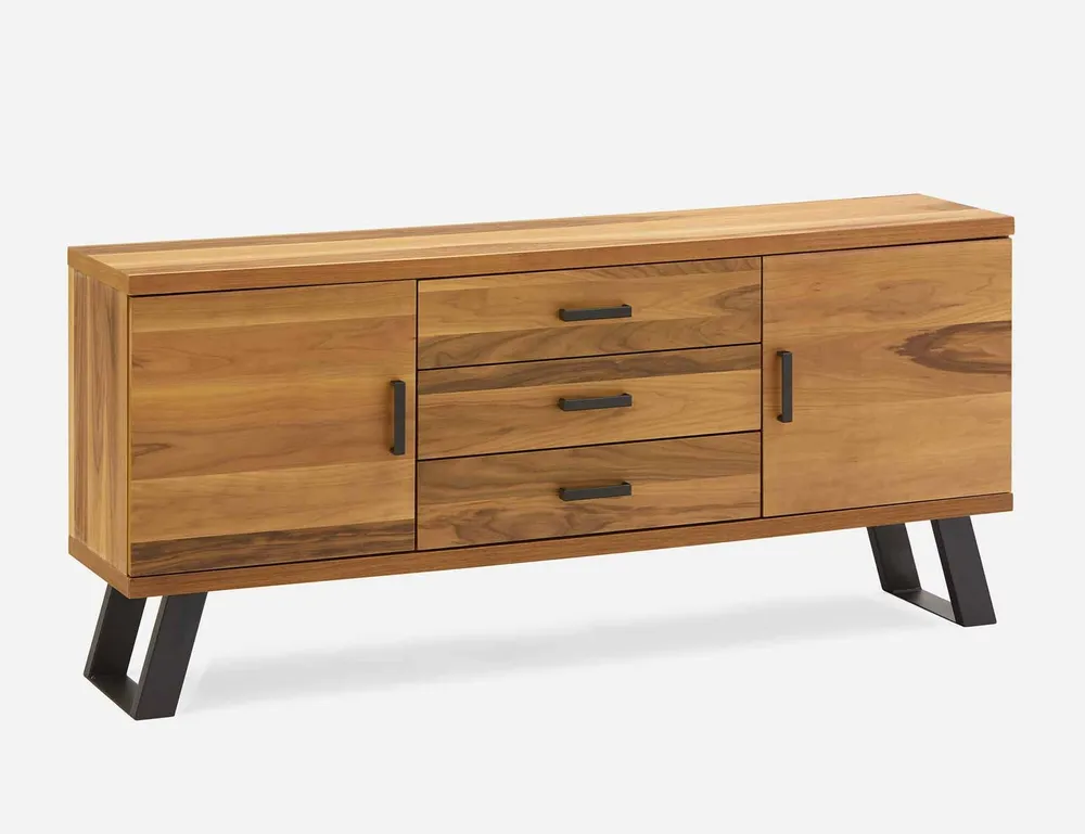 TISH walnut veneer sideboard