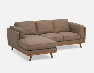 ROWAN left-facing sectional sofa