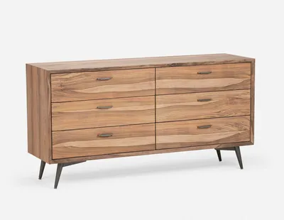 JENSON rosewood 6-drawer dresser
