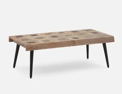 SARLA recycled teak coffee table 120 cm