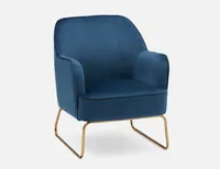 DARAH velvet armchair