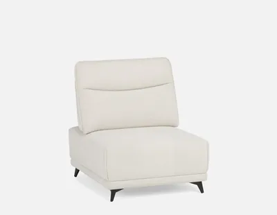 SIMON accent chair with adjustable backrest