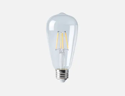 EDISON E26 4W clear LED lightbulb