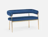 TAURO velvet bench