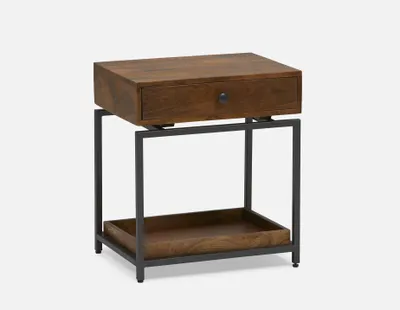 LAIRD mango wood end table 55 cm