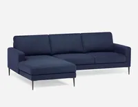 TERESA left-facing sectional sofa