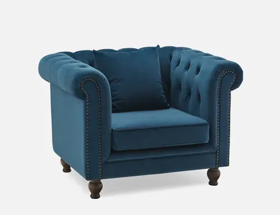 ARIELLE velvet armchair
